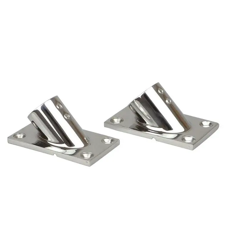 Polished Stainless Rail & Stanchion Fittings